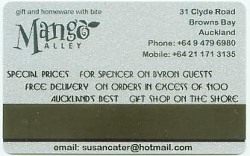 Advertising on Spencer on Byron Hotel Key Card